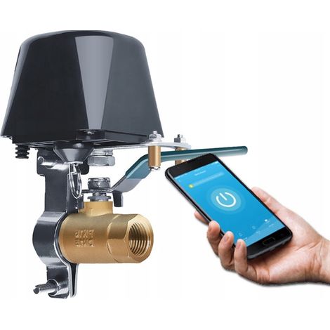 ACTUADOR CONTROLADOR INTELIGENTE PARA VÁLVULA DE GAS Y AGUA TUYA SMART WiFi VALVE