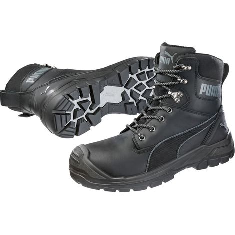 Sicherheitsstiefel Conquest BLK CTX High Gr.47 schwarz Leder