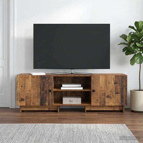 vidaXL Mobile TV Legno vecchio 150 x 31 x 50 cm Legno (1/5)