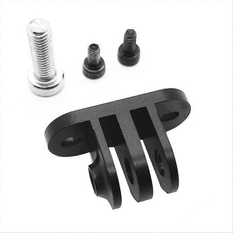 Fahrradlenker-Schraubstockhalterung für Stoppuhr/Tachometer, robuste Aluminiumbefestigung, anpassbar an verschiedene Durchmesser, komplettes Montageset. (1/5)
