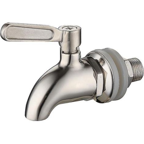 16mm Keg Tap, Beverage Dispenser, Beer Keg Tap, Wine Tap - Stainless Steel (1/5)