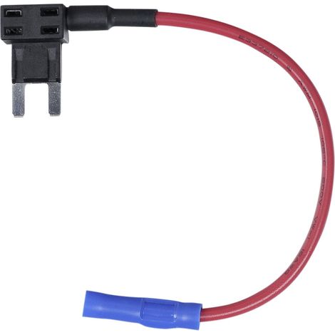 SWG Sicherungshalter für Flachstecksicherungen Mini mit Kabel 15A rot 1,5 mm² Autoelektrik