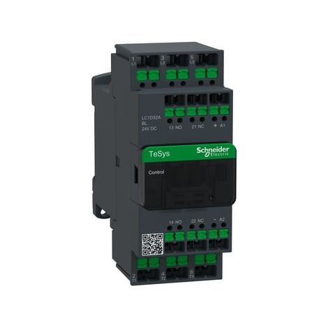 Contacteur TeSys LC1D 32A 3P AC-3 440V bobine 24VDC - LC1D32ABL