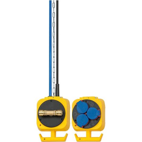 Corrente Brennenstuhl Attacco Aria Compressa Protezione Ip44 3 X Contatto, 1.151.160 (1/2)