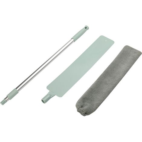 Plumeau Télescopique Anti-Statique pour Poussière, Balai Nettoyant Rétractable pour Maison, Lit et Plinthes (1/5)
