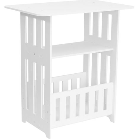 Table de chevet Antqov, meuble de rangement multifonctionnel, table d'appoint compatible avec la chambre, le salon, le bureau et la (1/5)