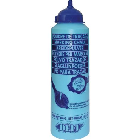 Hochdichtes Transparentpulver Blau 400g OUTIFRANCE