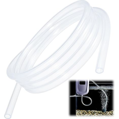 3m Clear Silicone Hose Flexible 8mm ID x 10mm OD Flexible Tube for Water, Air, Pump, Aquarium and DIY (1/5)