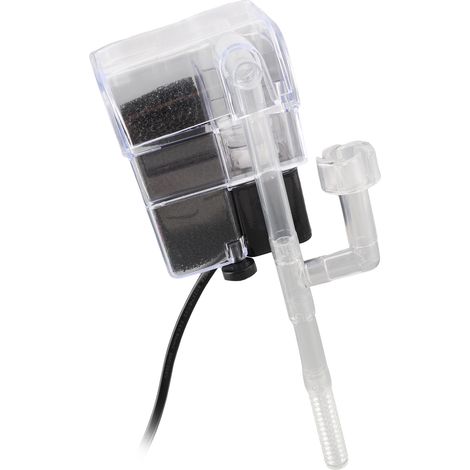 Filtre d'aquarium multifonctionnel à oxygénation accrue pour petits aquariums (prise UE 220 V) (1/5)