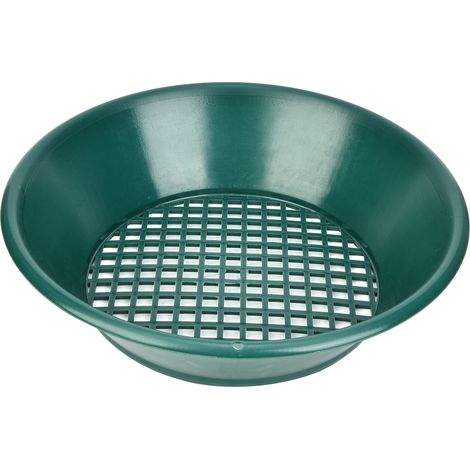 Tamis classificateur pour orpaillage, grille de criblage en métal, outil de détection de chercheur d'or, écran de tamisage pour prospection minière (1/5)