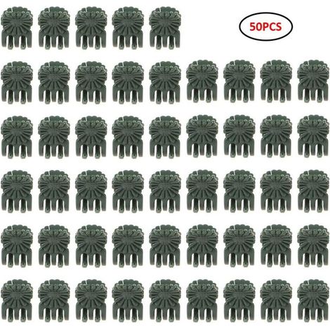Filter für Gartengeräte, Rankhilfen, Kletterclips, Gartenclips für Tomatenpflanzen, Orchideen-Wandclips, 50 Stück Kunststoff-Pflanzenclips für Tomatenpflanzen (1/5)