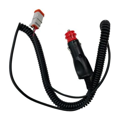Cable de resorte 3 m DT + encendedor (m谩x. 25 W) UNIVERSEL KADTSPIRCIG