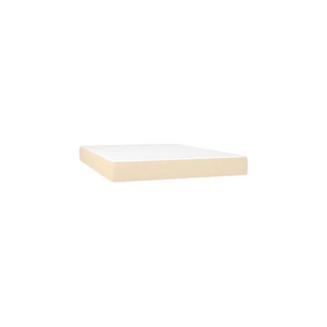Matelas de lit à ressorts ensachés Crème 140x190x20 Tissu (1/5)