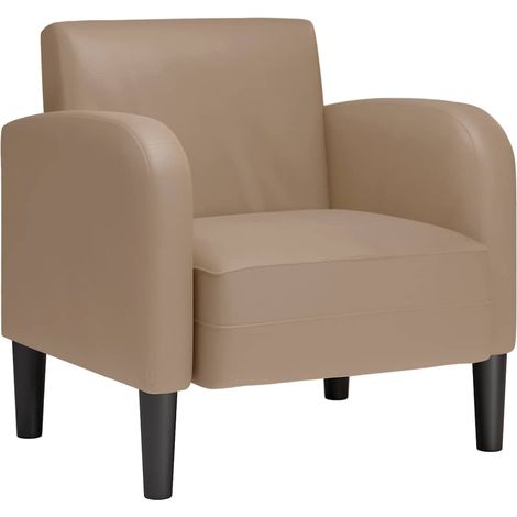 Maison Exclusive - Divano Sedia con Braccioli Cappuccino 54 cm in Similpelle (1/5)