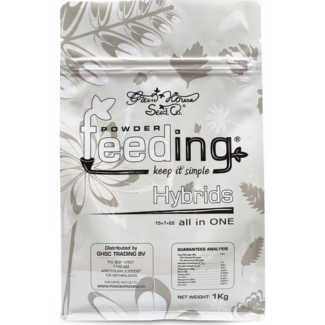 Engrais HYBRIDS Powder Feeding 1 kilo - GREEN HOUSE (1/2)