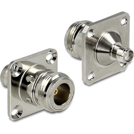 Delock adapter n jack  sma jack bulkhead
