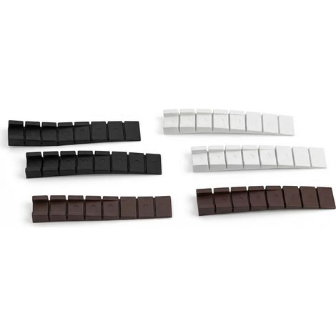 6 PièCes Cale Meuble RéGlable De 1 à 8 Mm Set De Table Plastique ProtèGe Les Sols Cales pour Tables Vibrantes, Armoires Et Machines à Laver (1/5)