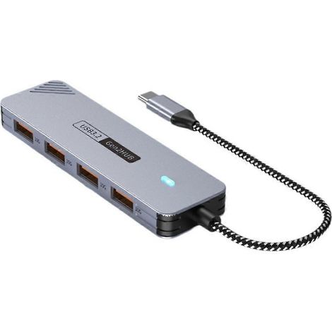 USB 3.2 Gen2 10 Gbit/s Hub, USB-C Hub, High-Speed USB Splitter, USB Typ-C 3.2 Hub (1/5)