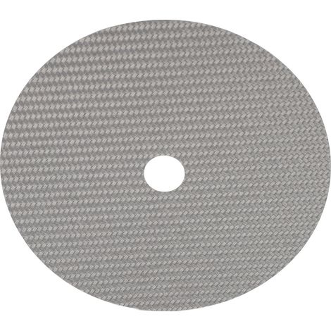 Tapis de réglage CD Hi-Fi en fibre de carbone argentée, à faible distorsion, pour lecteur CD. (1/5)