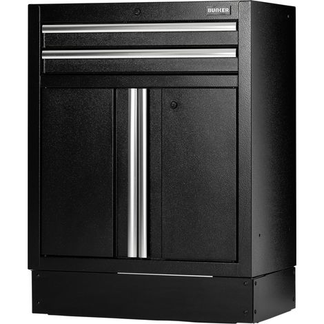 Draper 23752 BUNKER Modular Floor Cabinet, 2 Drawer, 2 Door, 680mm