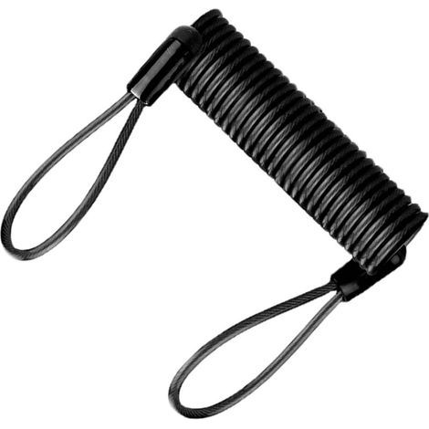 Câble de rappel de verrouillage – Pour scooters, motos, etc., noir, 1 pièce (1/5)
