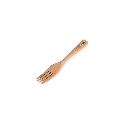 ibili Naturgabel aus natürlichem Holz 30 cm