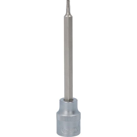 KS-Tools 917.3938 3/8'' Bit-Stecknuss Torx mit Stirnlochbohrung, lang, TB10 (1/5)