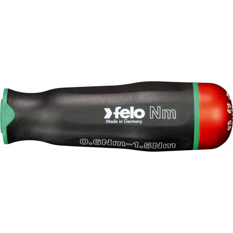 Mango destornillador dinamométrico Nm 0,6 - 1,5 Nm  Felo 10000106