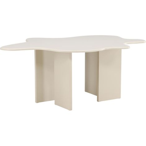 Table à Manger Design "Flower" 190cm Beige (1/5)