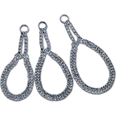 Collar de cadena doble - 28-38 cm