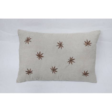 Cuscino rettangolare autunno, 38x58 cm, bianco - Atmosphera créateur d'intérieur (1/3)