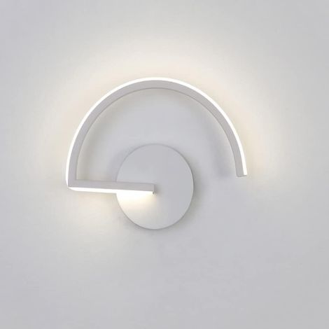 Moderne 8W LED-Wandleuchte, schwarze Metallwandleuchte mit Oktopusbeinen, 3000K warmweiß, Innenbeleuchtung für Wohnzimmer, Schlafzimmer, Flur, Treppenhaus und Diele. (1/5)
