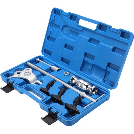 Kit 8 pièces extracteur de roulement d'essieu arrière avec masse coulissante, coffret de transport, outil de réparation automobile (1/5)