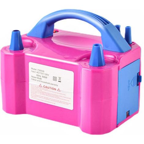 Gonfleur électrique ballon 600W double buse pompe à air pour mariage anniversaire fête (1/5)