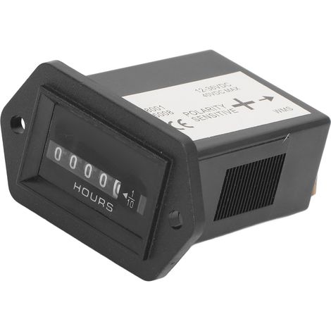 Compteur horaire mécanique, compteur horaire à Quartz de haute précision pour générateur de Production industrielle véhicule de Construction 12-36VDC (1/5)