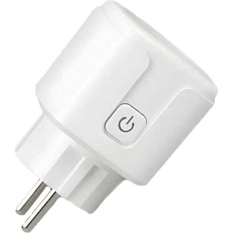 Prise connectée Wi-Fi, prise intelligente EIGHTREE 16 A 3680 W, compatible avec Alexa, Google Home, SmartThings, suivi de la consommation d'énergie, Wi-Fi 2,4 GHz requis (1/5)