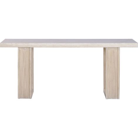 Consola Olmo Marmol Travertino 180X38X76 Beige (1/5)