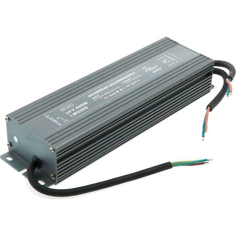 IluminaShop - Fuente de Alimentacion Para Tiras LED 400W 24VDC IP65 (1/2)