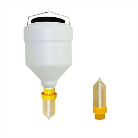 Bouteille Sauce - 3 5 L - Embout Distribution Grand Diamètre - Suspension Murale - 1 Pièce (1/5)