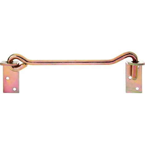 ALBERTS Sturmhaken, m.Gegenpl., disp., z.Anschrauben, Länge 590 mm, Haken Ø12 mm