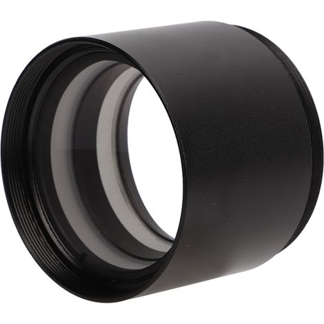 Lentille de microscope en verre optique clair, compacte et pratique, facile à utiliser, corps en métal, objectif 0,3X. (1/5)