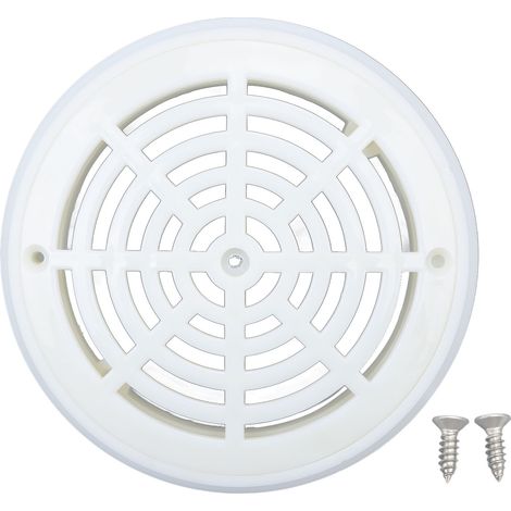 Couvercle de bonde de fond de piscine enterrée - Couvercle de remplacement pour bonde de fond de piscine - Couvercle de bonde pour piscines enterrées (1/5)