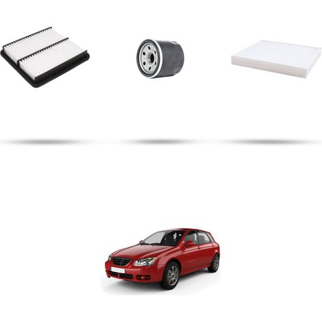 Kit tagliando 3 filtri compatibile con Kia Cerato II (TD) 1.6 91kw dal 2010 (1/5)