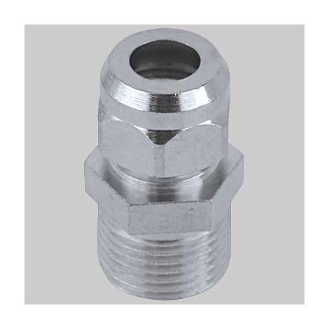 NIPLES MASCHIO PER CANNETTE CROMATO - 1/2x12