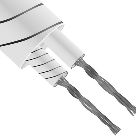 Câble pour thermocouple type J RS PRO, 25m, Non blindé, temp. max. +400°C, gaine Fibre de verre ( Prix pour Bobine de 25 Mètres )