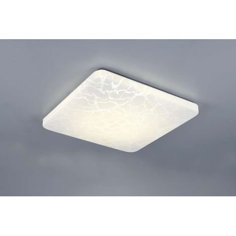 Reality Plafoniera Quadrata Led Mandria - Ghiaccio - 24W 2500lm L.41cm