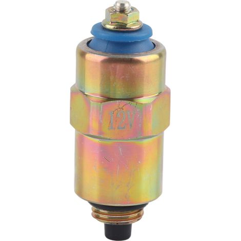 Electrovanne Pompe Lucas,Electrovanne D Arret Pompe Injection Lucas,Electrovanne Pompe Injection Dwlp12,Solénoïde D'Arrêt,Vannes,Solénoïde D'Arrêt De Voiture Automatique 7185.900W Remplacement Convien