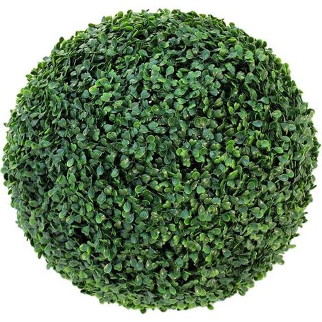 Boule décorative artificielle - Buis 28cm - Exelgreen (1/3)