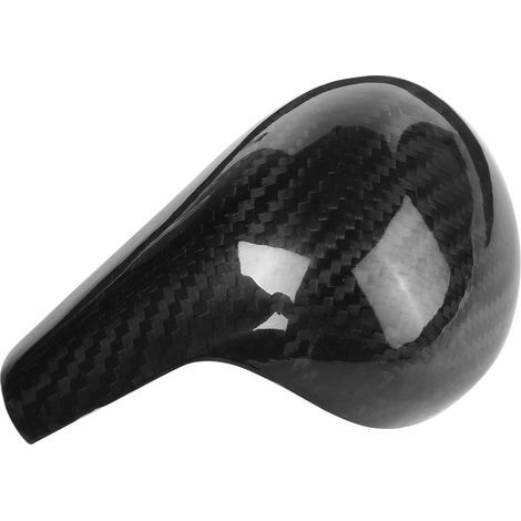 Cubierta de la palanca de cambios para Audi S4 2010, compatible con A6L, Q5, A5, A4L y Q7, fibra de carbono. (1/5)