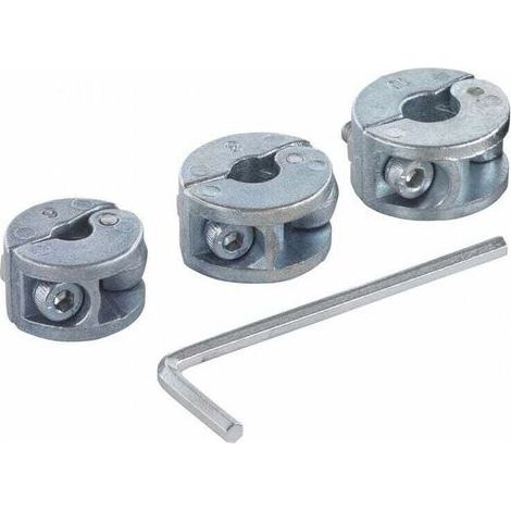 Lot de 3 butées de profondeur bois, Diam.6, 8 et 10 mm (1/5)